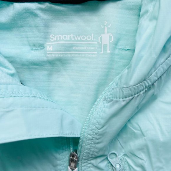 Smartwool Merino Sport Ultralite  Vest Bleached Aqua - Picture 2 of 3